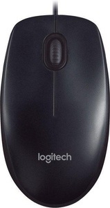 Logitech, Logitech M90 USB-Maus Optisch Schwarz, Logitech Mouse M90, 910-001794