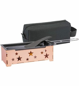 Kadastar, Kadastar Teelicht-Raclette Rose Star Rosegold, Kadastar Teelicht-Raclette Rose Star Rosegold