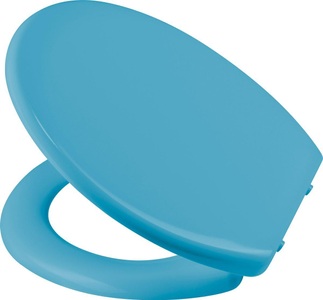 Diaqua, DIAQUA WC-Sitz Barbana, Diaqua WC-Sitz Barbana Slow Down Blau | 37.5 × 44 cm