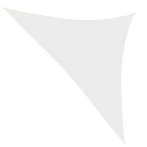 vidaXL, vidaXL Sonnensegel 160 g/m² Weiß 3,5x3,5x4,9 m HDPE, vidaXL Sonnensegel 160 g/m² Weiß 3,5x3,5x4,9 m HDPE
