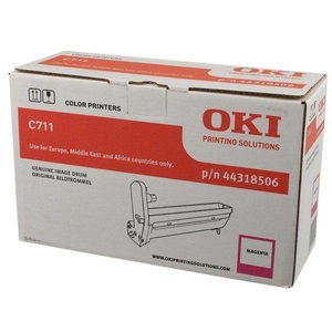 OKI, OKI Bildtrommel 44318506 Magenta, Oki Fotoleitereinheit, rot, 44318506, (20'000 Seiten)