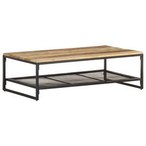 vidaXL, vidaXL Couchtisch 110x60x35 cm Recyceltes Massivholz, vidaXL Couchtisch 110x60x35 cm Recyceltes Massivholz