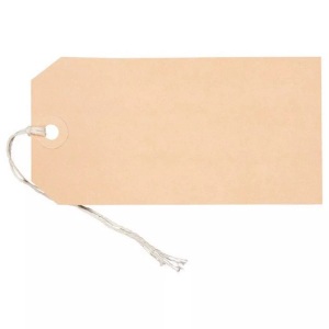 undefined, BIELLA Anhänge-Etiketten 65x130mm 561130.00 braun 50 Stück, BIELLA Anhänge-Etiketten 65x130mm 561130.00 braun 50 Stück