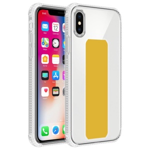 Cadorabo, Hülle für Apple iPhone XS MAX mit Halterung und Standfunktion, Cadorabo - Hülle für Apple iPhone XS MAX mit Halterung und Standfunktion, Gelb