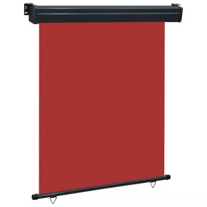 vidaXL, vidaXL Balkon-Seitenmarkise 140 × 250 cm Rot, vidaXL Balkon-Seitenmarkise 145x250 cm Rot