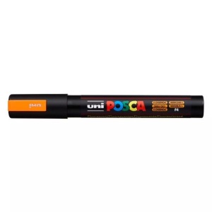 uni-ball, UNI-BALL Posca Marker 1,8-2,5mm PC5M F.ORANG fluo orange, Rundspitze, uni-ball Posca Marker, 1,8-2,5mm, fluo orange, Rundspitze, PC5M fluo or