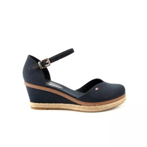 Tommy Hilfiger, TOMMY HILFIGER Spangenpumps »ELBA 67D«, Tommy Hilfiger Basic Closed Toe Mid Wedge-41 41
