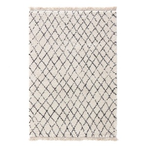 LA REDOUTE INTERIEURS, Teppich Madara, Berber-Stil, La Redoute Intérieurs - Teppich Madara im Berberstil, 200X290CM, Weiss