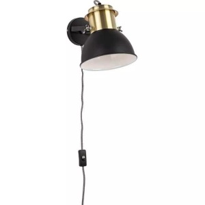 mutoni lifestyle, Wandlampe Brooklyn schwarz matt, Wandlampe Brooklyn schwarz matt