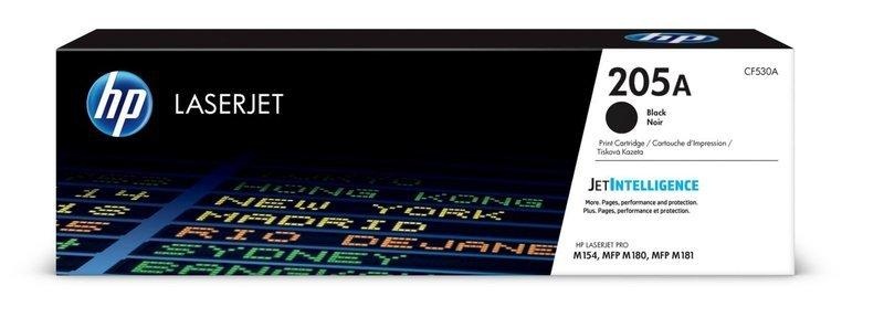 Hp, HP 205A Toner black Cf530A, Hewlett Packard Toner, schwarz, No.205A, (1'100 Seiten)