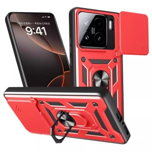 Cover-Discount, Cover-Discount - Xiaomi 15 Armor Case mit Kickstand, Rot