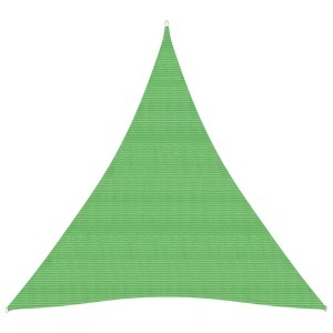 vidaXL, vidaXL Sonnensegel 160 g/m² Hellgrün 3x4x4 m HDPE