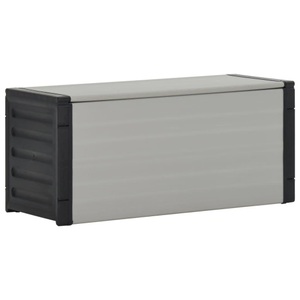 vidaXL, vidaXL Mülltonnenbox Grau 85x34x40 cm, vidaXL Mülltonnenbox Grau 85x34x40 cm