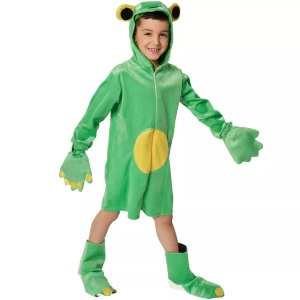 TecTake, Kinderkostüm Frosch Grün, Tectake - Kinderkostüm Frosch, 152, Grün