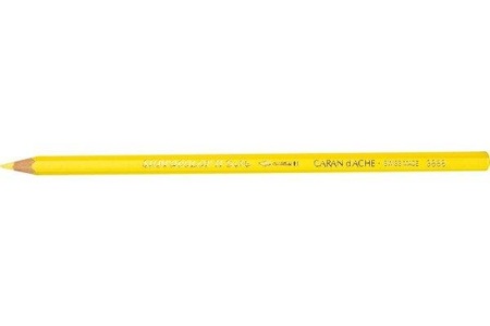 Caran d'ache, CARAN D'ACHE Farbstifte Supracolor 3,8mm 3888.240 zitronengelb, Caran d'Ache Farbstifte Supracolor, gelb, 3888.240