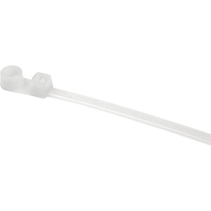 HellermannTyton, HellermannTyton 113-05419 T50ML-PA66-NA (100) Kabelbinder Natur mit Spreizanker 100 St., 