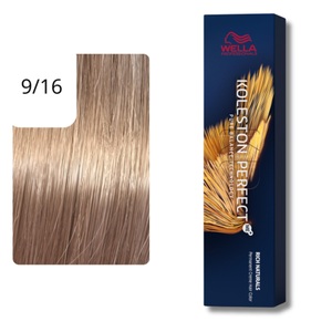 Wella Professionals, Wella Professionals Color Kolestone Perfect ME+ RICH NATURALS 9/16 lichtblond asch-violett 60ml, Wella Koleston Perfect Me+ Pure Naturals Haarfarbe 60 ml Rich Naturals Haarfarbe: 9/16 lichtblond asch-violett
