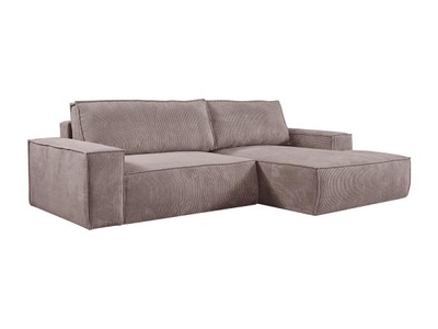 Pascal Morabito, Ecksofa mit Schlaffunktion Kord Ecke Rechts Rosa AMELIA von Ecksofa mit Schlaffunktion Kord Ecke Rechts Rosa AMELIA von PASCAL MORABITO