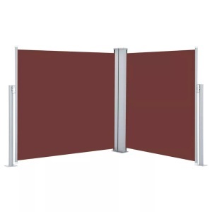 Diverse Hardware, Ausziehbare Seitenmarkise Braun 100 x 600 cm, vidaXL Ausziehbare Seitenmarkise Braun 100 x 600 cm