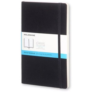 undefined, Moleskine Notizbuch, Large Size, Punktraster, schwarz, Moleskine Notizbuch L, A5, Punkte, schwarz, 892741