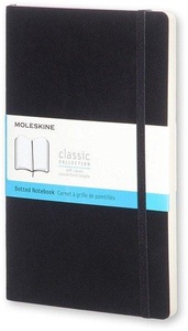 undefined, Moleskine Notizbuch, Large Size, Punktraster, schwarz, Moleskine Notizbuch L, A5, Punkte, schwarz, 892741