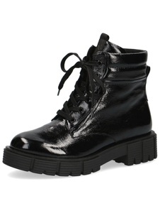 Caprice, Caprice Schnürboots, in glänzender Lack-Optik, 