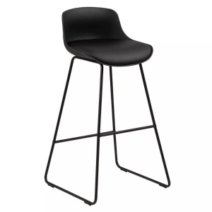 mutoni scandi, Barhocker Rita Kunststoff schwarz, Barhocker Rita Kunststoff schwarz