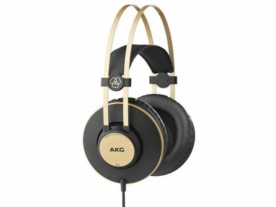 AKG Harman, AKG Harman K92 Studio Kopfhörer Over Ear Schwarz, Gold, AKG Over Ear Kopfhörer K92 Schwarz On ? Bluetooth oder Kabel