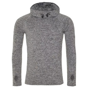 Awdis, AWDIS Funktionstop »Just Cool Damen Girlie Cowl Baselayer Top«, AWDis - Just Cool Girlie Cowl Baselayer Top, für Damen, Grau, Größe XL