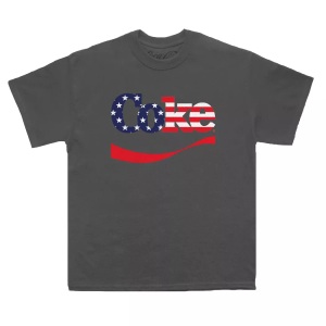 Coca Cola, Coca-Cola - American Coke TShirt, für Herren, Gewittergrau, Größe XXL, Coca-Cola - American Coke TShirt, für Herren, Gewittergrau, Größe XXL