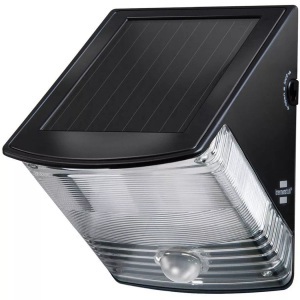 Brenenstuhl, Solar-LED-Wandleuchte SOL 04 mit IP44 schwarz, Brennenstuhl Aussen-Wandleuchte »LED SOL 04 Plus B Solar«