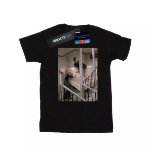 FRIENDS, Sofa Stairs Photo Tshirt Unisex Schwarz 4XL