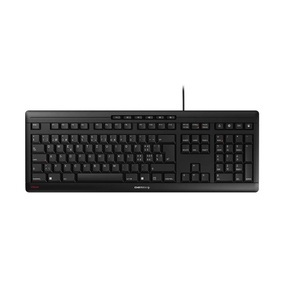 Cherry, STREAM KEYBOARD, Tastatur, CHERRY Stream - Tastatur (Hellgrau)