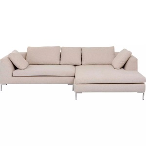Kare Design, Ecksofa Gianni Creme Rechts, Ecksofa Gianni Creme Rechts