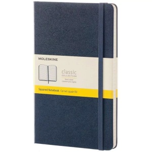 undefined, Moleskine Notizbuch, Large Size, Kariert, saphir, Moleskine Notizbuch L, A5, kariert, Saphir, 893762