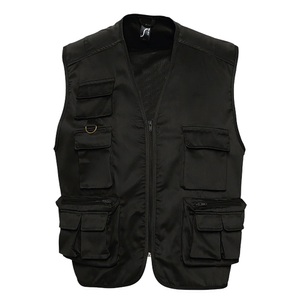 SOL's, SOLS Funktionsweste »Wild Unisex Weste / Bodywarmer mit Reissverschluss und Taschen«, SOLS - Wild Weste Bodywarmer mit Reißverschluss und Taschen, für Damen, Schwarz, Größe XL