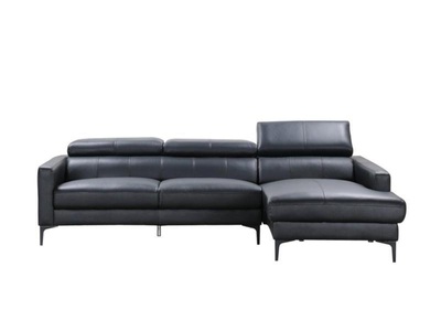 Vente-unique, Ecksofa Leder Büffelleder Ecke Rechts FLORENCE Ecksofa Leder Büffelleder Ecke Rechts FLORENCE