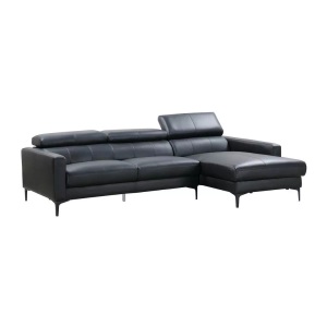 Vente-unique, Ecksofa Leder Büffelleder Ecke Rechts FLORENCE Ecksofa Leder Büffelleder Ecke Rechts FLORENCE