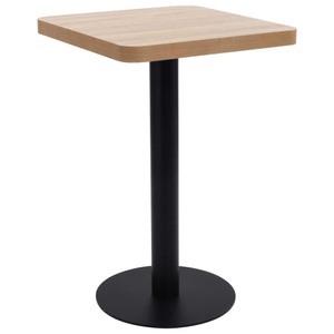 Diverse Hardware, Bistrotisch Hellbraun 50x50 cm MDF, vidaXL Bistrotisch Hellbraun 50x50 cm MDF