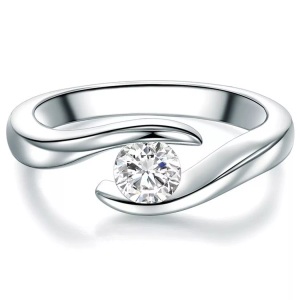 Tresor 1934, Damen Ring Damen Silber 58, Trilani - Ring, 58, Silber