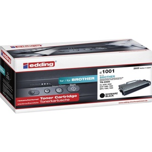 edding, Edding Toner ersetzt Brother TN-2210, TN-2220 Kompatibel Schwarz 2600 Seiten EDD-1001, Edding Toner ersetzt Brother TN-2210, TN-2220 Kompatibel Schwarz 2600 Seiten EDD-1001 18-1001