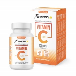 Proteini.ch, PROTEINI.SI VIT. C (1000mg) + VIT. D3, 60 chewable tablets, Proteini Vitamin C (1000Mg) Vitamin D3 60 Tabletten