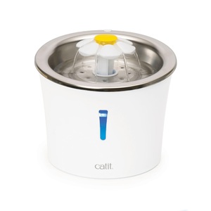 Catit, Catit Blumentrinkbrunnen Edelstahl - Trinkbrunnen 3 Liter, Catit Blumentrinkbrunnen Edelstahl - Trinkbrunnen 3 Liter