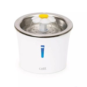 Catit, Catit Blumentrinkbrunnen Edelstahl - Trinkbrunnen 3 Liter, Catit Blumentrinkbrunnen Edelstahl - Trinkbrunnen 3 Liter