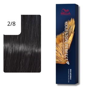 Wella Professionals, Wella Professionals Color Kolestone Perfect ME+ RICH NATURALS 2/8 blauschwarz 60ml, Wella Koleston Perfect Me+ Pure Naturals Haarfarbe 60 ml Rich Naturals Haarfarbe: 2/8 blauschwarz