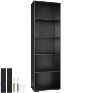 TecTake, Bücherregal Lexi 5 Fächer Bücherregal Lexi 5 Fächer