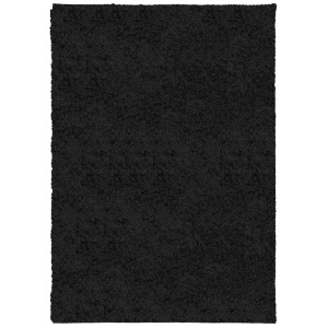 vidaXL, vidaXL Shaggy-Teppich PAMPLONA Hochflor Modern Schwarz 160x230 cm