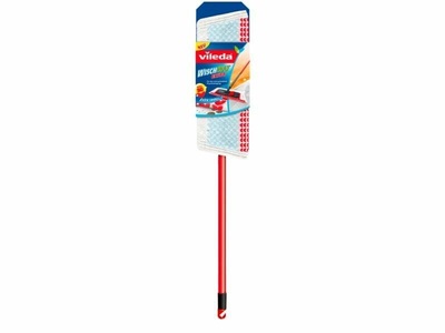 VILEDA, Vileda 4009 Wischmat Extra RED - Bodenwischer (Rot), Vileda 01473 Wischmat Extra mit Teleskopstiel Bodenwischer 1 St.