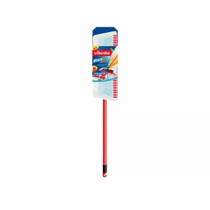 VILEDA, Vileda 4009 Wischmat Extra RED - Bodenwischer (Rot), Vileda 01473 Wischmat Extra mit Teleskopstiel Bodenwischer 1 St.