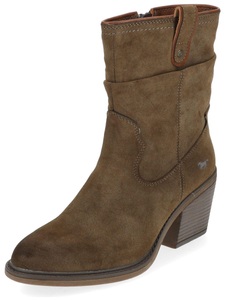 MUSTANG SHOES, Mustang Shoes Cowboystiefel, Mustang Shoes Cowboystiefel, mit gerafftem slouchy-Schaft